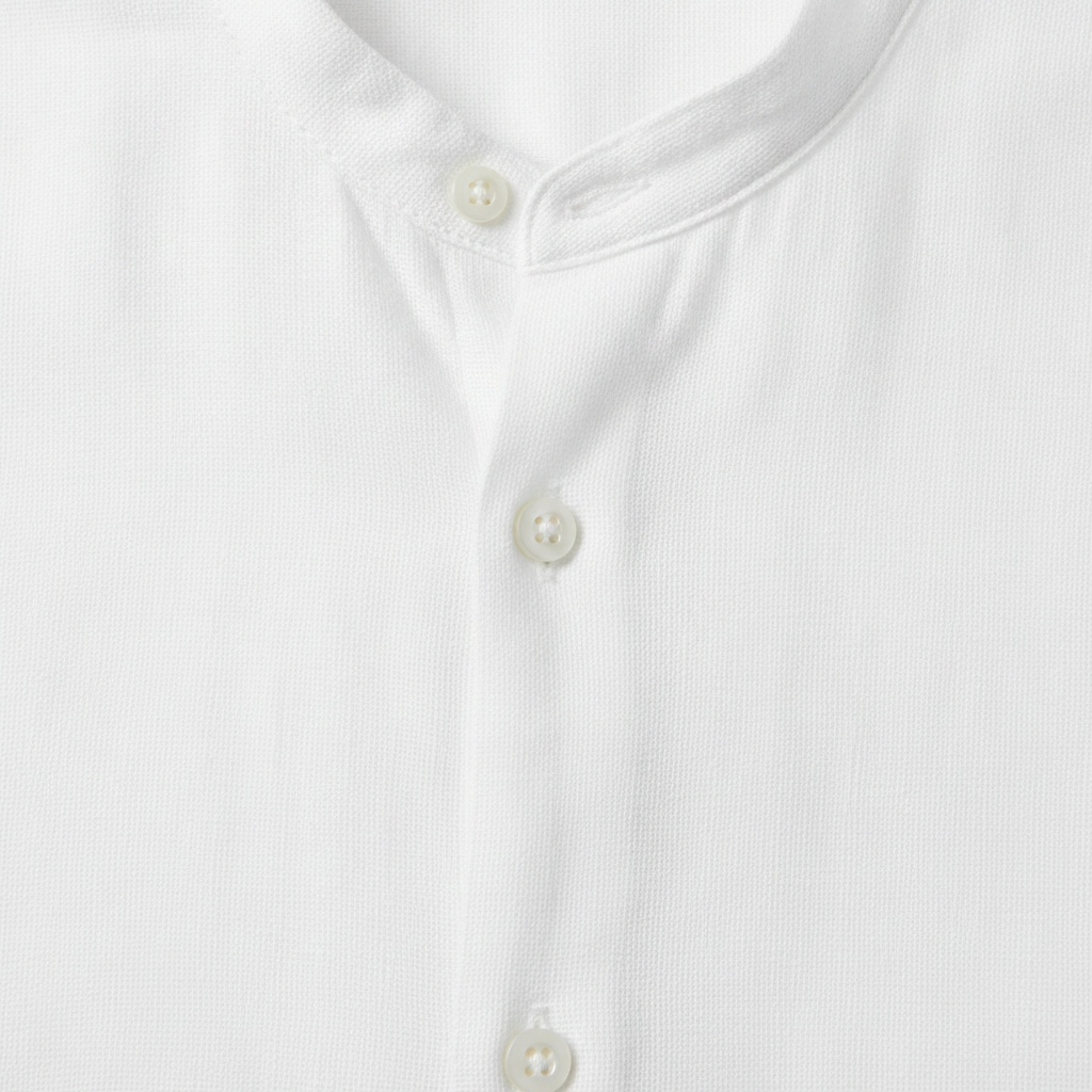 Completo Coordinato Uomo Camicia Voile Leggera e Pantaloncini - dettaglio