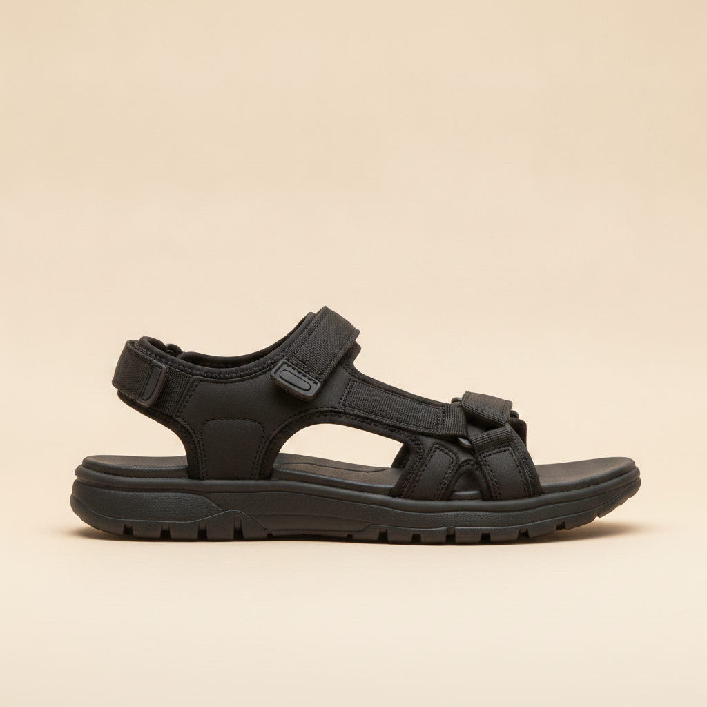 Sandali Sportivi Uomo con Fascette – Comfort e Grip Estivo - vista laterale