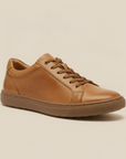 Sneakers Uomo Casual in Pelle Marrone – Eleganza Calda e Versatile - Cammello