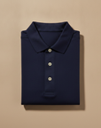 Polo Uomo Premium Filo di Scozia – Cotone Pregiato Setoso - Blu Navy