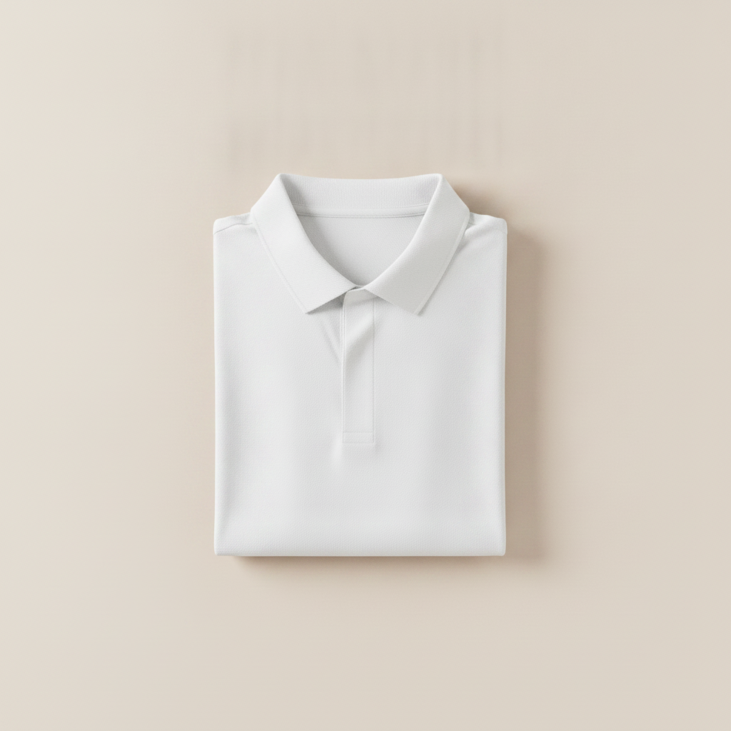 Polo Uomo Tecnica Traspirante – Performance Sport e Quotidiano - Bianco