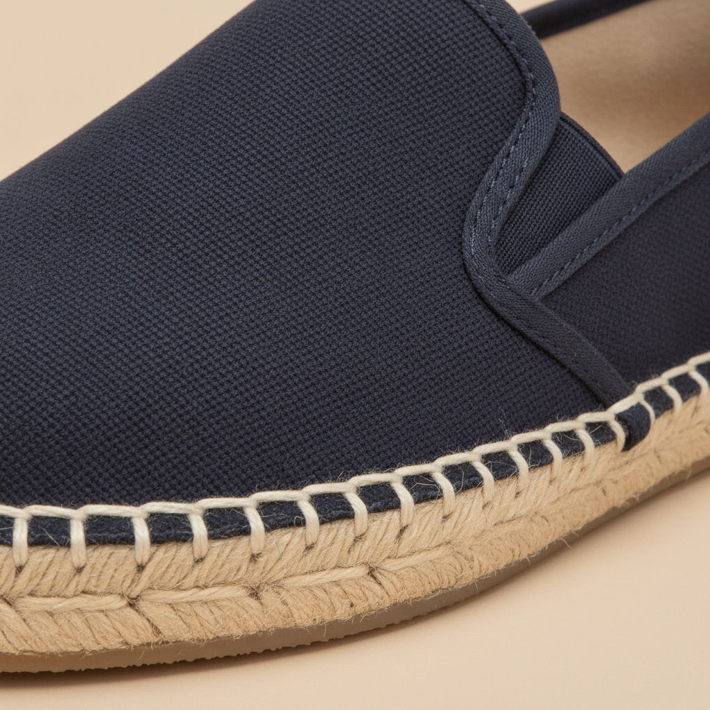 Espadrillas Slip-On Chiuse Uomo – Casual Eleganti Estive - dettaglio