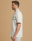 Camicia Bowling Uomo Manica Corta – Stile Rétro Anni '50 - vista laterale