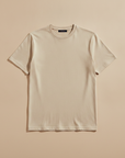 T-shirt Uomo in Cotone Biologico – Sostenibile e Morbida - Beige