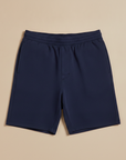 Pantaloncini Sportivi Uomo in Cotone – Casual Rilassati Estivi - Blu Navy