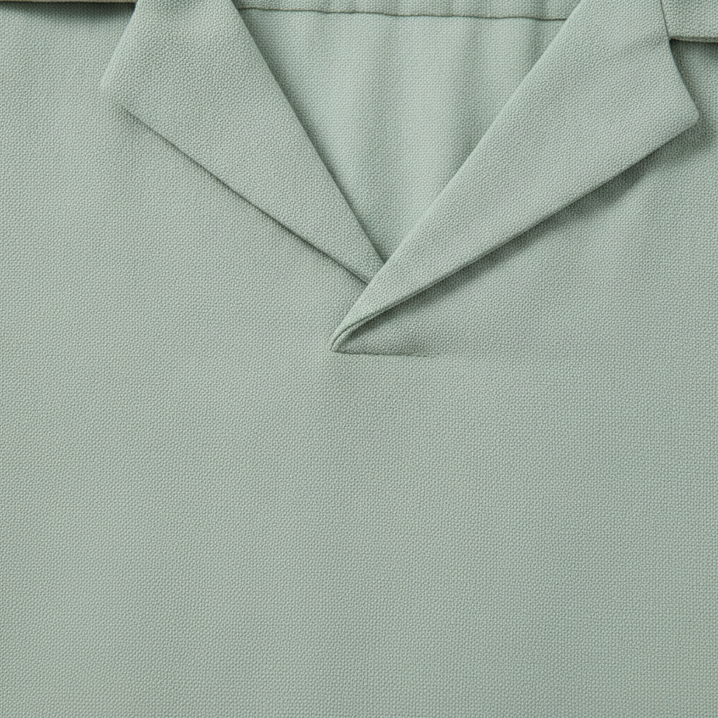 Completo Coordinato Uomo Camicia Tencel Fluida e Pantaloncini - dettaglio