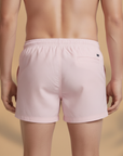 Costume Boxer Uomo Tinta Pastello – Look Raffinato Estivo - vista posteriore