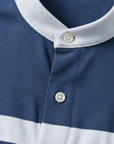 Completo Coordinato Uomo Camicia Colletto a Contrasto e Pantaloncini - dettaglio