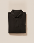 Polo Uomo con Taschino – Dettaglio Pratico e Casual - Nero