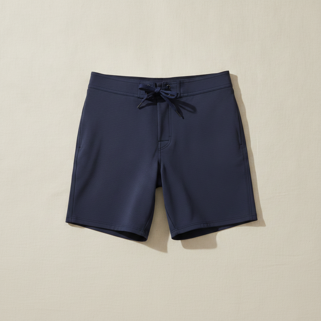Costume Uomo Lungo al Ginocchio Quick-Dry – Sportivo e Coprente - Blu Navy