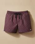 Costume Uomo a Micro-Fantasia – Elegante ed Estivo Quick-Dry - Bordeaux Micro