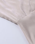 Abito lungo donna in tessuto leggero, scollo a V — vista 15