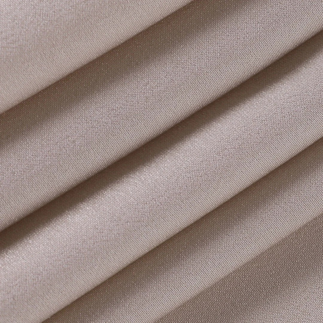 Abito lungo donna in tessuto leggero, scollo a V — vista 10