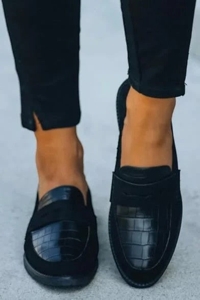 Mocassini Donna in Pelle Slip-On – vista dall’alto