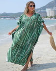 Abito lungo donna in maglia, a righe — vista 6