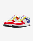Nike Air Force 1 Low Rubik's Cube sneakers basse uomo e donna pelle multicolore, vista frontale