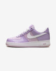 Nike Air Force 1 Low Hydrangeas Patent sneakers basse uomo e donna pelle multicolore, vista laterale