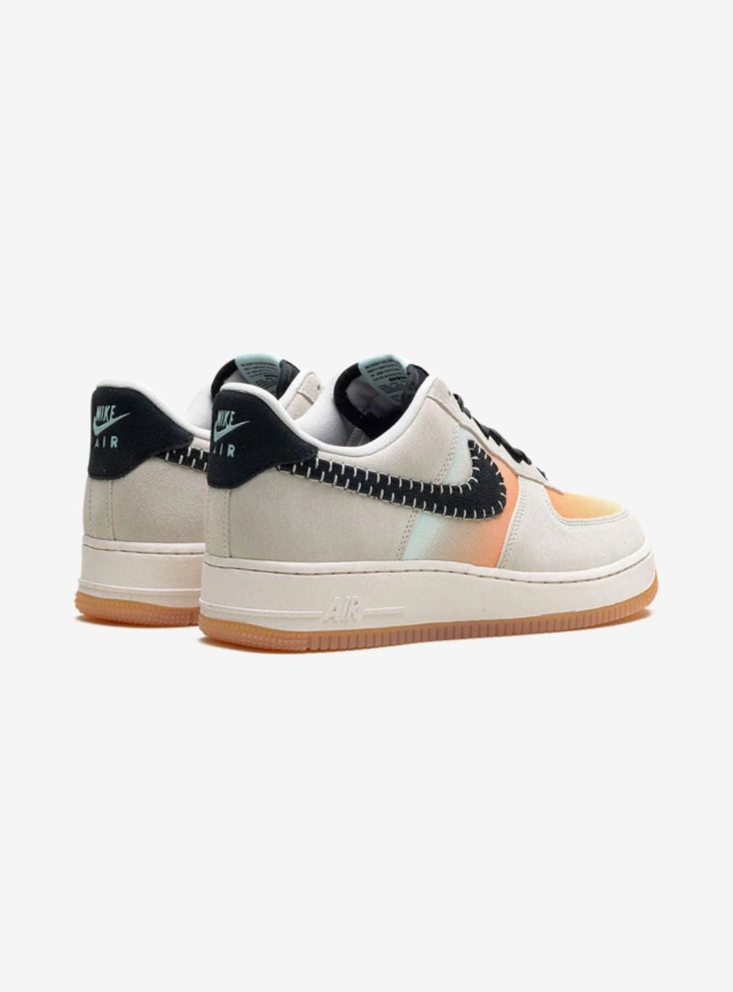Nike Air Force 1 Low N7 (2024) sneakers basse uomo e donna pelle nero beige, dettaglio suola
