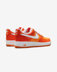 Nike Air Force 1 Low Orange White Patent sneakers basse uomo e donna pelle bianco arancione, dettaglio suola