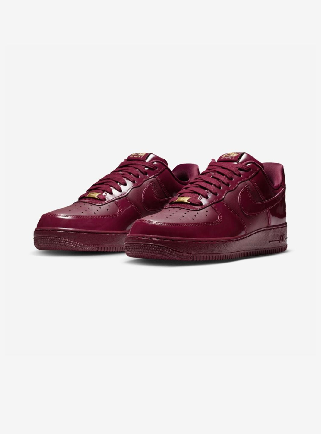 Nike Air Force 1 Low Central Cee Dark Beetroot (UK Exclusive) sneakers basse uomo e donna pelle multicolore, vista frontale