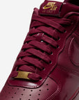 Nike Air Force 1 Low Central Cee Dark Beetroot (UK Exclusive) sneakers basse uomo e donna pelle multicolore, dettaglio suola