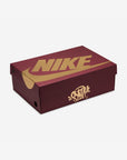 Nike Air Force 1 Low Central Cee Dark Beetroot (UK Exclusive) sneakers basse uomo e donna pelle multicolore, dettaglio tallon