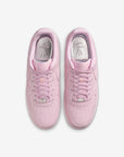Nike Air Force 1 Low Drake NOCTA Certified Lover Boy Pink Foam sneakers basse uomo e donna pelle rosa, vista posteriore