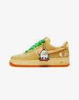 Nike Air Force 1 Low Ducks of a Feather University of Oregon Duck or Egg sneakers basse uomo e donna pelle multicolore, vista