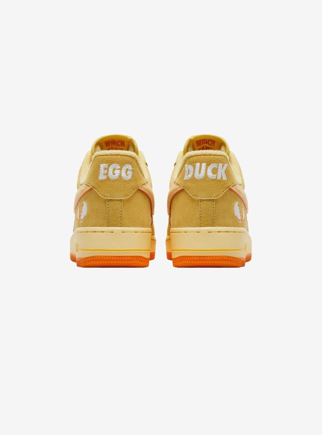 Nike Air Force 1 Low Ducks of a Feather University of Oregon Duck or Egg sneakers basse uomo e donna pelle multicolore, vista