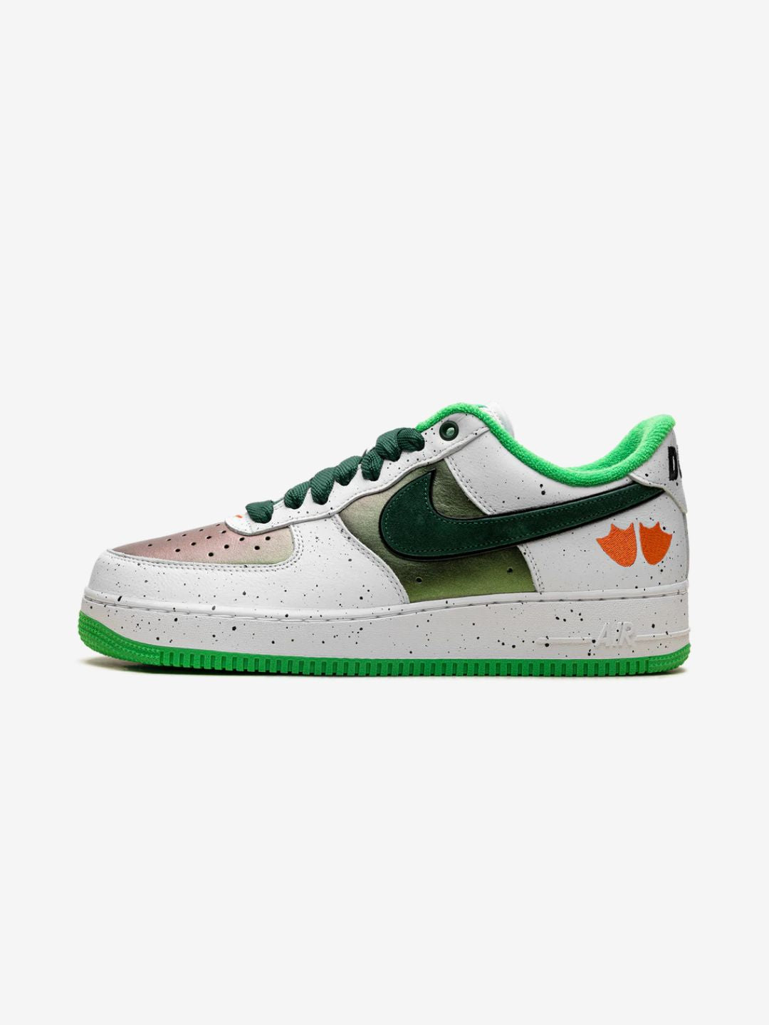 Nike Air Force 1 Low Ducks of a Feather University of Oregon Egg or Duck sneakers basse uomo e donna pelle multicolore, vista