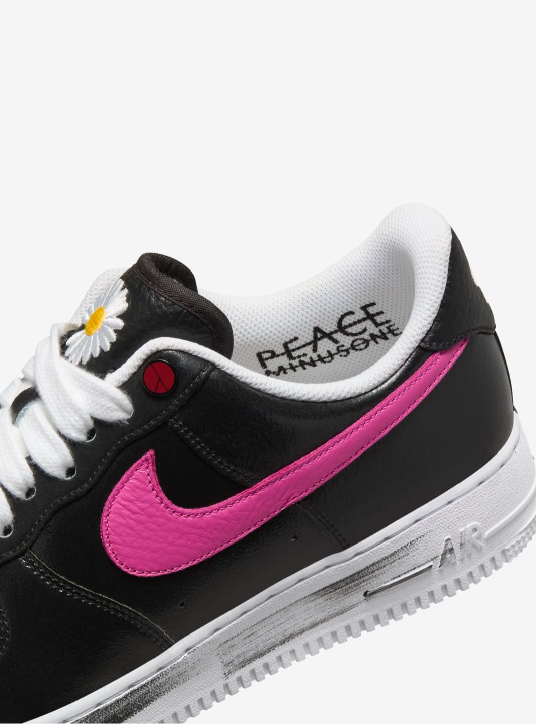 Nike Air Force 1 Low G-Dragon Peaceminusone Para-Noise 3.0 sneakers basse uomo e donna pelle multicolore, dettaglio suola