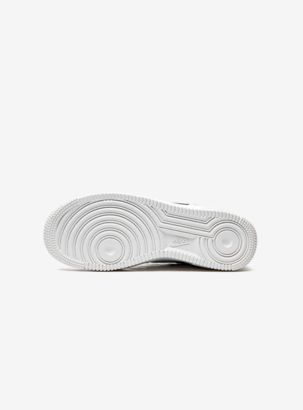 Nike Air Force 1 Low Have a Nike Day White Gold sneakers basse uomo e donna pelle bianco oro, vista posteriore