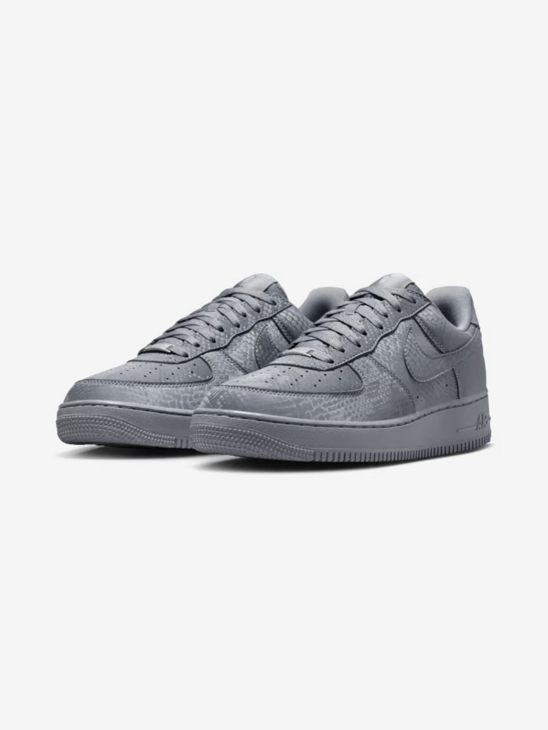 Nike Air Force 1 Low Kobe Bryant Forever Cool Grey sneakers basse uomo e donna pelle grigio, vista frontale