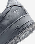 Nike Air Force 1 Low Kobe Bryant Forever Cool Grey sneakers basse uomo e donna pelle grigio, dettaglio tomaia