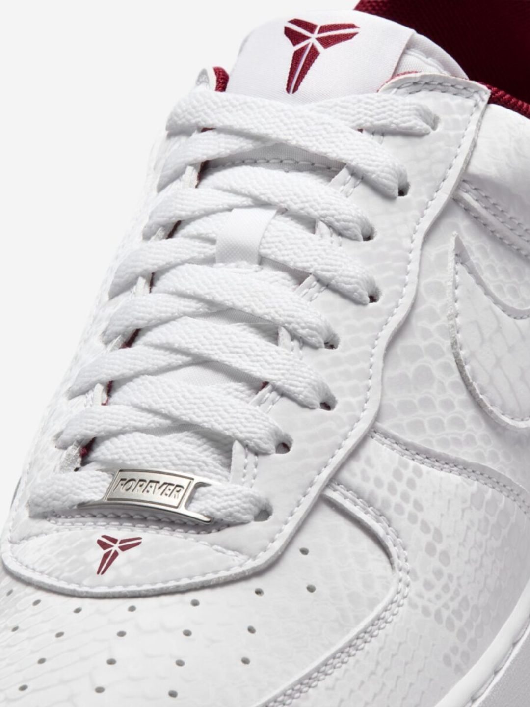 Nike Air Force 1 Low Kobe Bryant Forever Lower Merion Home sneakers basse uomo e donna pelle multicolore, dettaglio suola