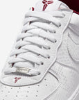 Nike Air Force 1 Low Kobe Bryant Forever Lower Merion Home sneakers basse uomo e donna pelle multicolore, dettaglio suola