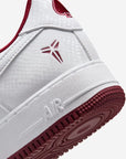 Nike Air Force 1 Low Kobe Bryant Forever Lower Merion Home sneakers basse uomo e donna pelle multicolore, dettaglio tomaia