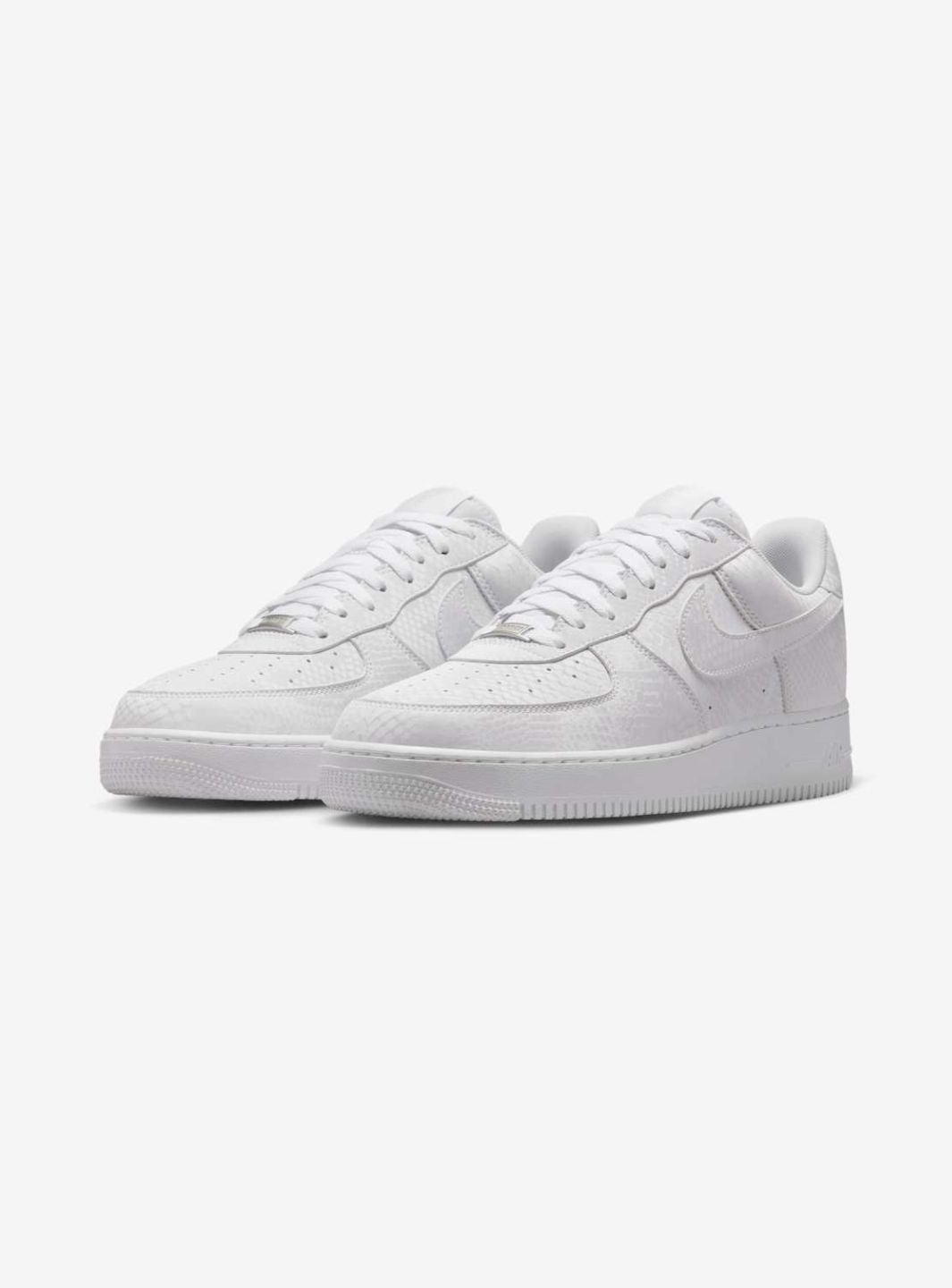 Nike Air Force 1 Low Kobe Bryant Forever White sneakers basse uomo e donna pelle bianco, vista frontale
