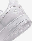 Nike Air Force 1 Low Kobe Bryant Forever White sneakers basse uomo e donna pelle bianco, dettaglio tomaia