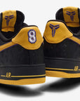 Nike Air Force 1 Low Kobe Bryant Lakers Away (Numbered Edition of 8000) sneakers basse uomo e donna pelle multicolore, indoss