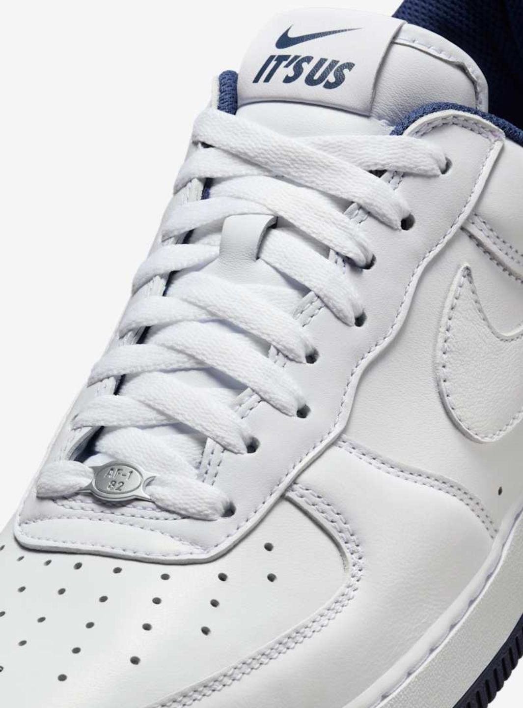 Nike Air Force 1 Low Lil Yachty Concrete Boys It's Us sneakers basse uomo e donna pelle blu, dettaglio suola