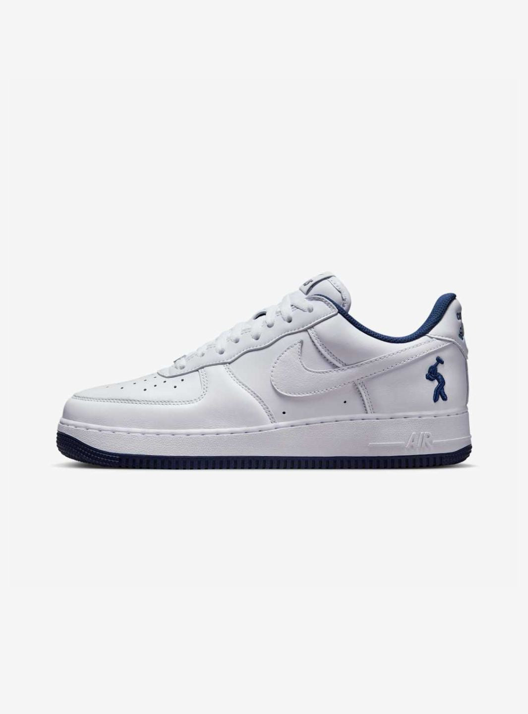 Nike Air Force 1 Low Lil Yachty Concrete Boys It's Us sneakers basse uomo e donna pelle blu, vista laterale