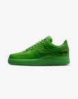 Nike Air Force 1 Low Icon Green Apple sneakers basse uomo e donna pelle verde, vista laterale
