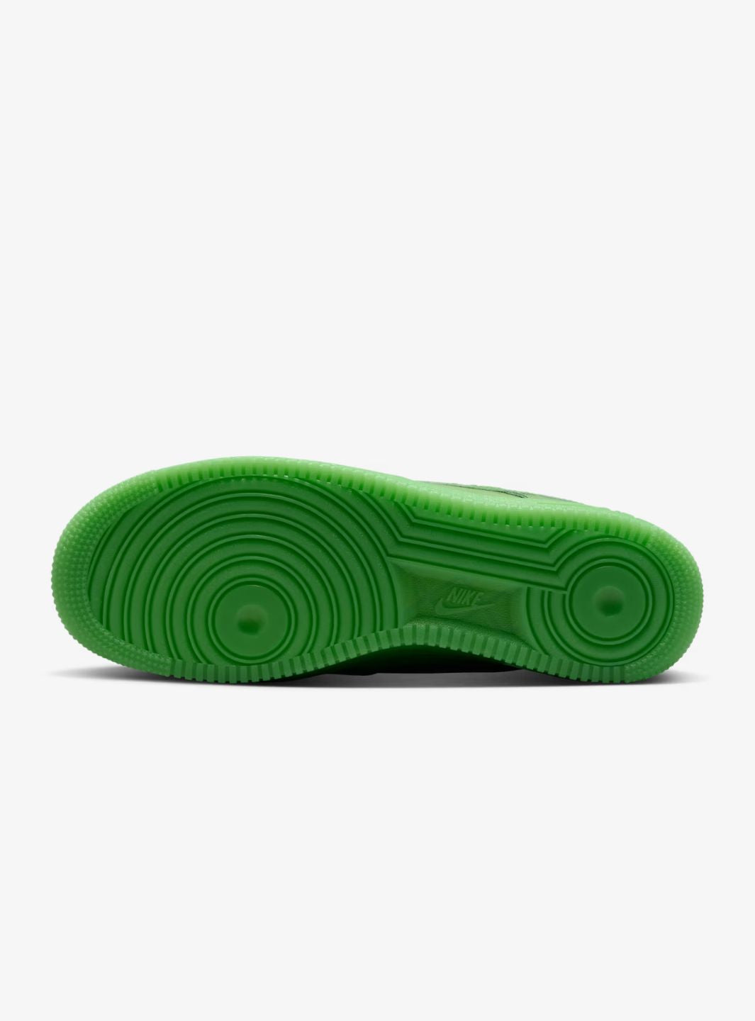 Nike Air Force 1 Low Icon Green Apple sneakers basse uomo e donna pelle verde, dettaglio tomaia