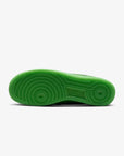 Nike Air Force 1 Low Icon Green Apple sneakers basse uomo e donna pelle verde, dettaglio tomaia