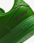 Nike Air Force 1 Low Icon Green Apple sneakers basse uomo e donna pelle verde, dettaglio tallone