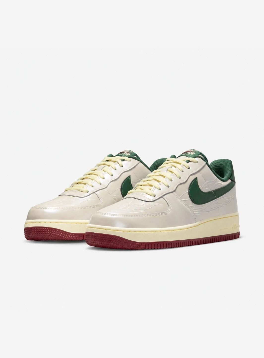 Nike Air Force 1 Low Mexico World Cup sneakers basse uomo e donna pelle verde, vista frontale