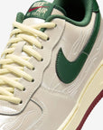 Nike Air Force 1 Low Mexico World Cup sneakers basse uomo e donna pelle verde, dettaglio tomaia