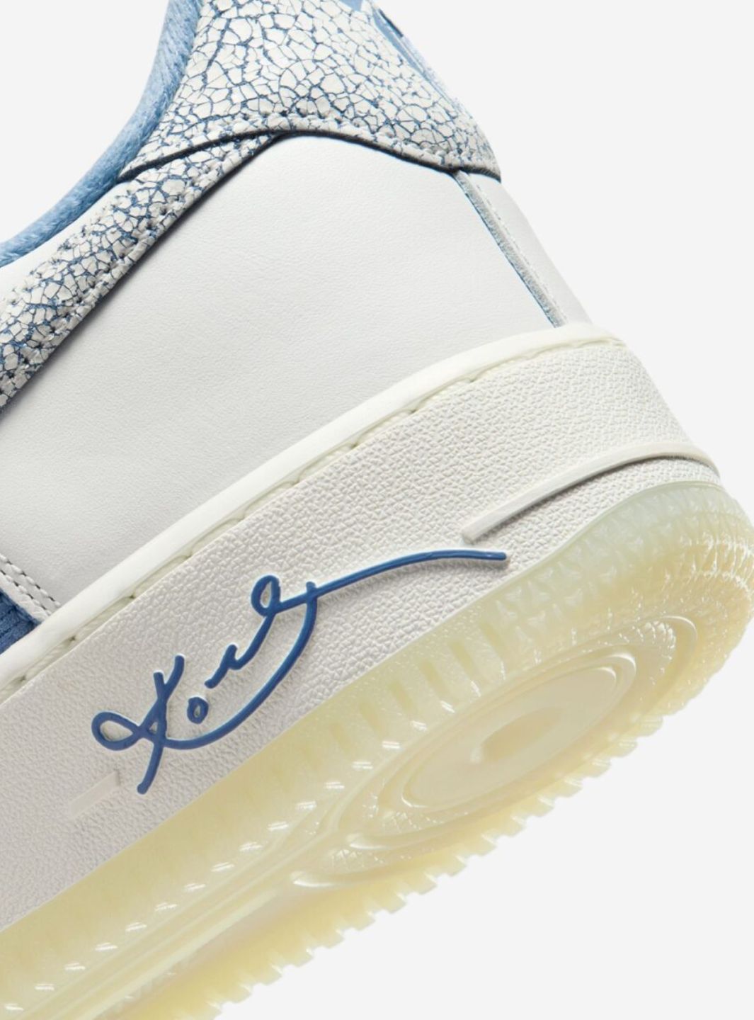 Nike Air Force 1 Low Kobe Bryant City of Champions sneakers basse uomo e donna pelle multicolore, dettaglio tomaia