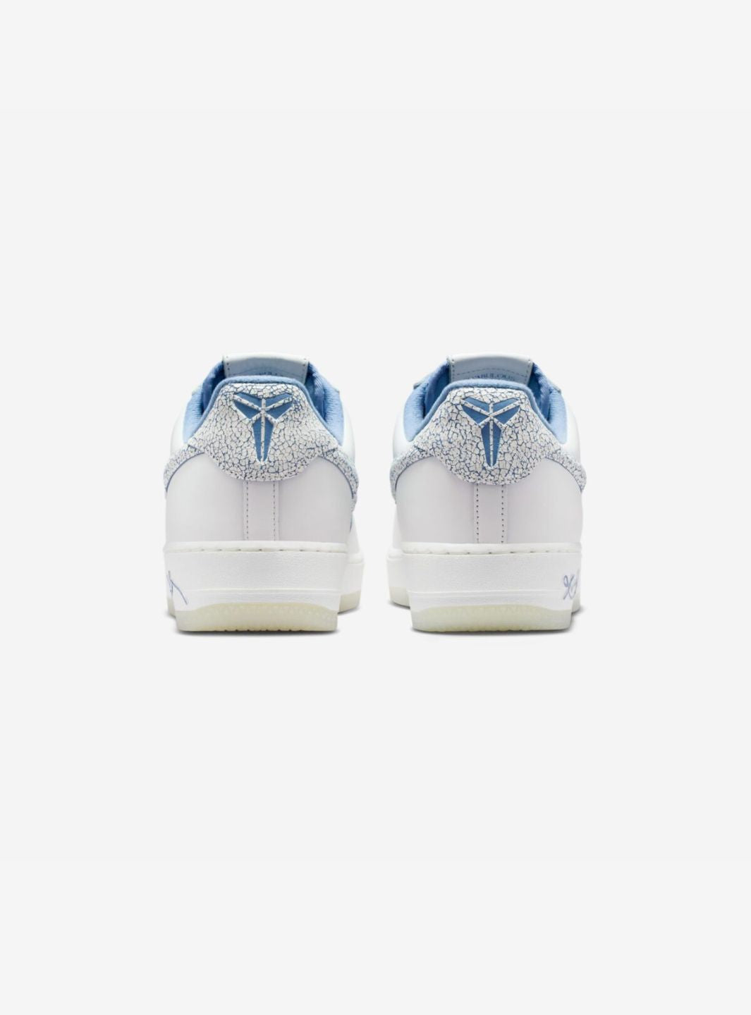 Nike Air Force 1 Low Kobe Bryant City of Champions sneakers basse uomo e donna pelle multicolore, vista dall'alto